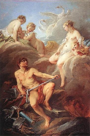 Francois Boucher Venus Asking Vulcan for Arms for Aeneas Spain oil painting art